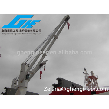 Straight Arm Marine Crane